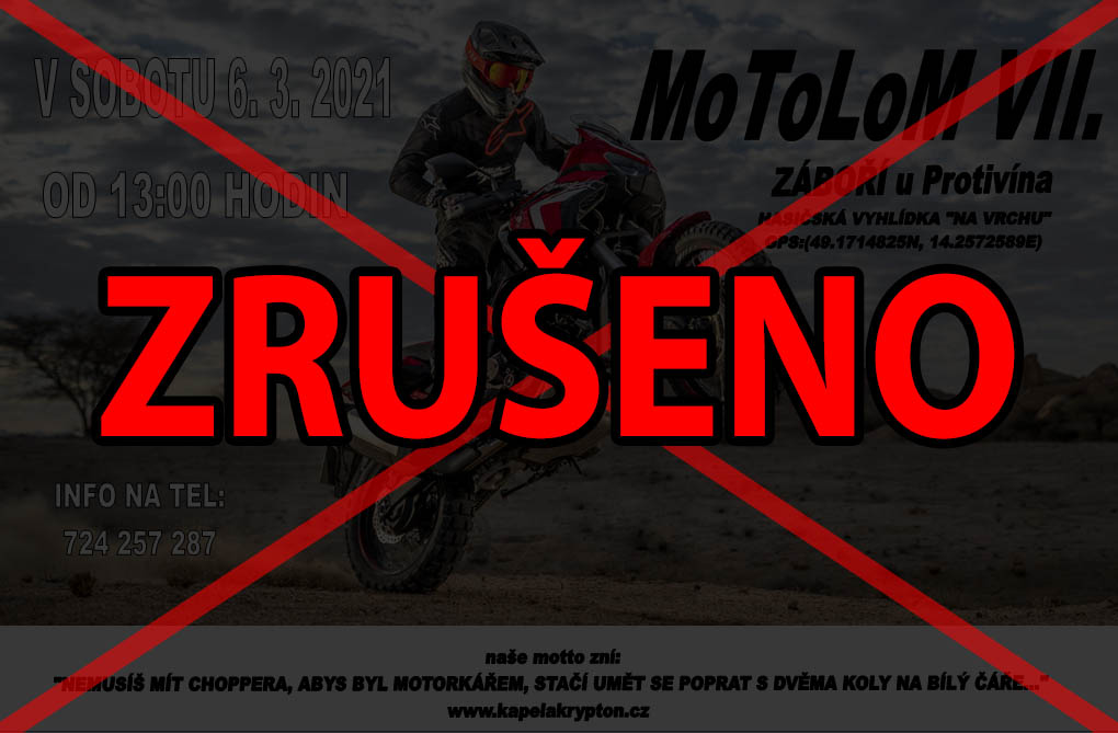 MoToLom 2021 – akce je zrušena