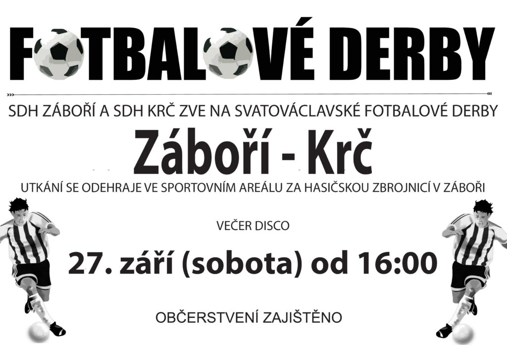 TRADIČNÍ SVATOVÁCLAVSKÉ FOTBALOVÉ DERBY 2025